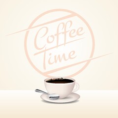 Poster - coffee time design