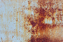Detail Of Rust On Commercial Fishing Boat Equipment