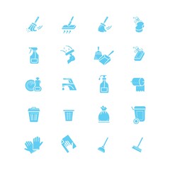 Wall Mural - Collection of cleaning tools