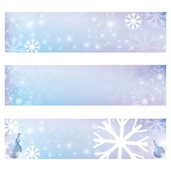 Canvas Print - winter web banner design