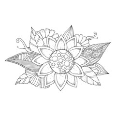 Sticker - Floral design