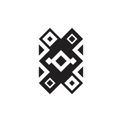 Sticker - Aztec pattern design