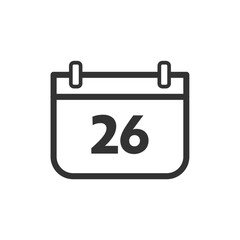 Sticker - calendar icon