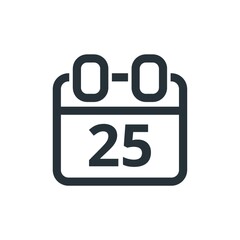 Sticker - calendar icon