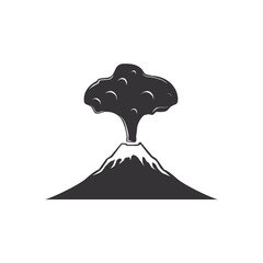 Sticker - Volcanic eruption