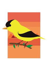 Sticker - Weaver bird