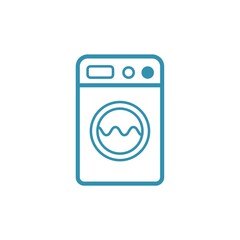 Sticker - Washing machine illustration