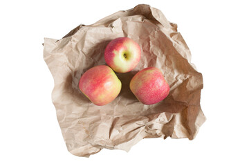 Sticker - Wrapped apples isolated