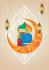 Poster - Hari Raya card design