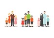 © captainvector - set of family portrait icons