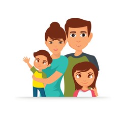 Wall Mural - family portrait