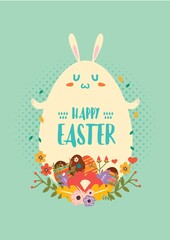 Poster - Happy easter design