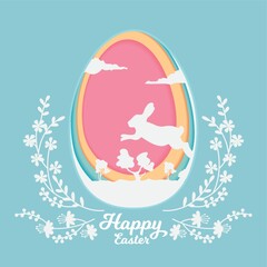 Sticker - A happy Easter design