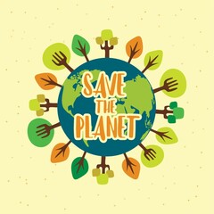 Poster - Earth day design