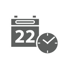 Poster - Schedule icon