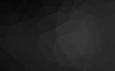  Dark Silver, Gray vector polygonal pattern. Colorful illustration in abstract style with gradient. New texture for your design.