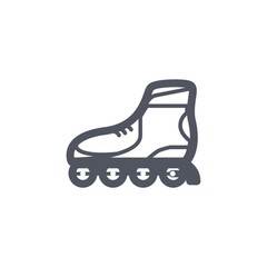 Canvas Print - inline skates