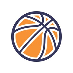 Sticker - Basketball icon