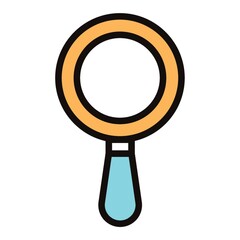 Sticker - Magnifying glass icon