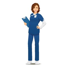 Wall Mural - female nurse