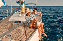 Couple On Yacht