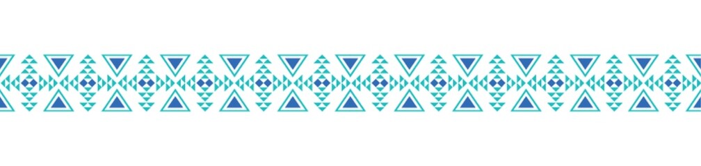 Canvas Print - geometric border design