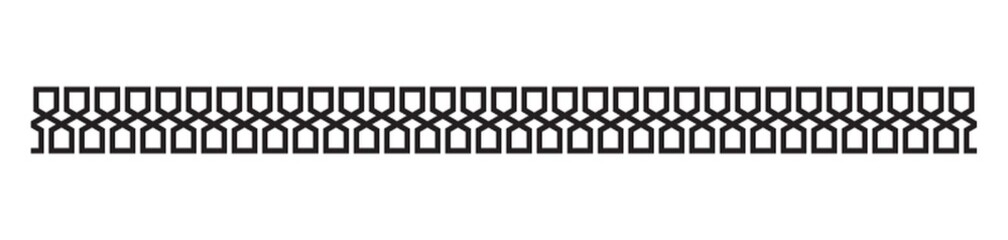 Wall Mural - abstract pattern border design