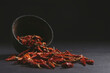 © SHIKHAR BHATTARAI/Stocksy - Bowl of red chilli shot inside a studio.