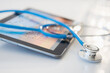 © Tetra Images - Stethoscope and digital tablet