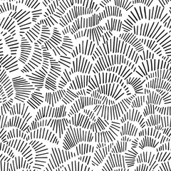 Abstract seamless pattern with graphyc elements -  lines. Geometric wallpaper for business brochure,  cover design.