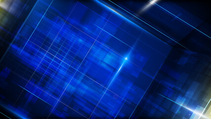Poster - abstract grid rectangle tech speed concept design background eps 10 vector