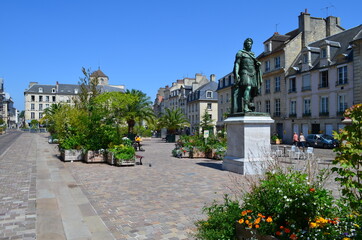 Wall Mural - La Place Saint-Sauveur à Caen (Calvados - Normandie - France) Juin 2018