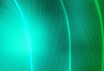 Light Green vector texture with wry lines.