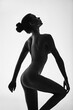 © Jacob Lund/Stocksy - Graceful nude woman looking up