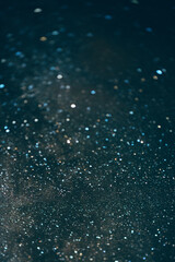 Photograph of the Milky Way in summer, with a sky full of stars and curious details.