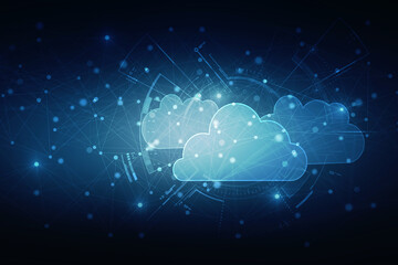 Poster - 2d rendering technology Cloud computing 