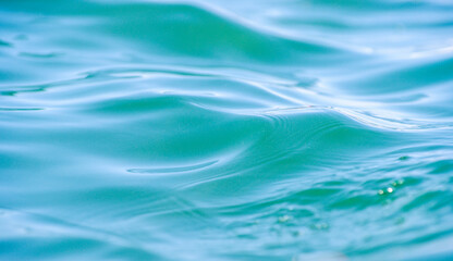 Blue sea water background texture