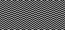 Seamless Chevron Zigzag Pattern Vector Chevrons Wave Line. Wavy Stripes Background. Retro Pop Art 80's 70's Years. Memphis Style. Funny Zig Zag Sign. Texture Of Fabric Or Paper Scrapbook. Line Pattern