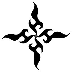 Canvas Print - Tribal Tattoo Symbol