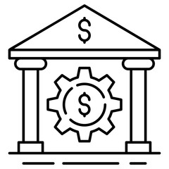 Sticker - Financial Service Vector 