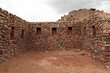 Archaeological Park of Pisac, ruins and constructions of the ancient Inca city, near the Vilcanota river valley, Peru.