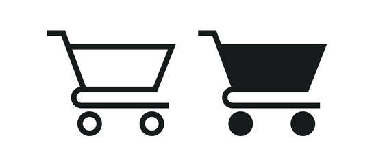 Poster - High Quality Simple Black Icon on White Background . Isolated Vector Element