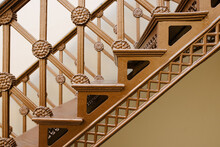 Metallic Ornated Stairs