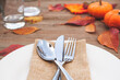 Autumn Thanksgiving Table Setting