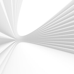 Fototapete - Abstract Construction Background. White Stylish Texture