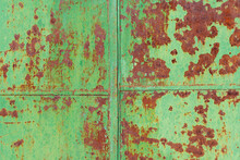 Green Rusty Metallic Oxidized Texture
