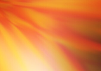 Poster - light orange vector abstract bokeh pattern. colorful abstract illustration with gradient. a complete