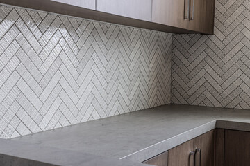 laundry room with tile