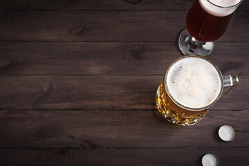 Canvas Print - Various sorts of beer