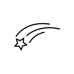 Fototapete - star vector logo. alone star.